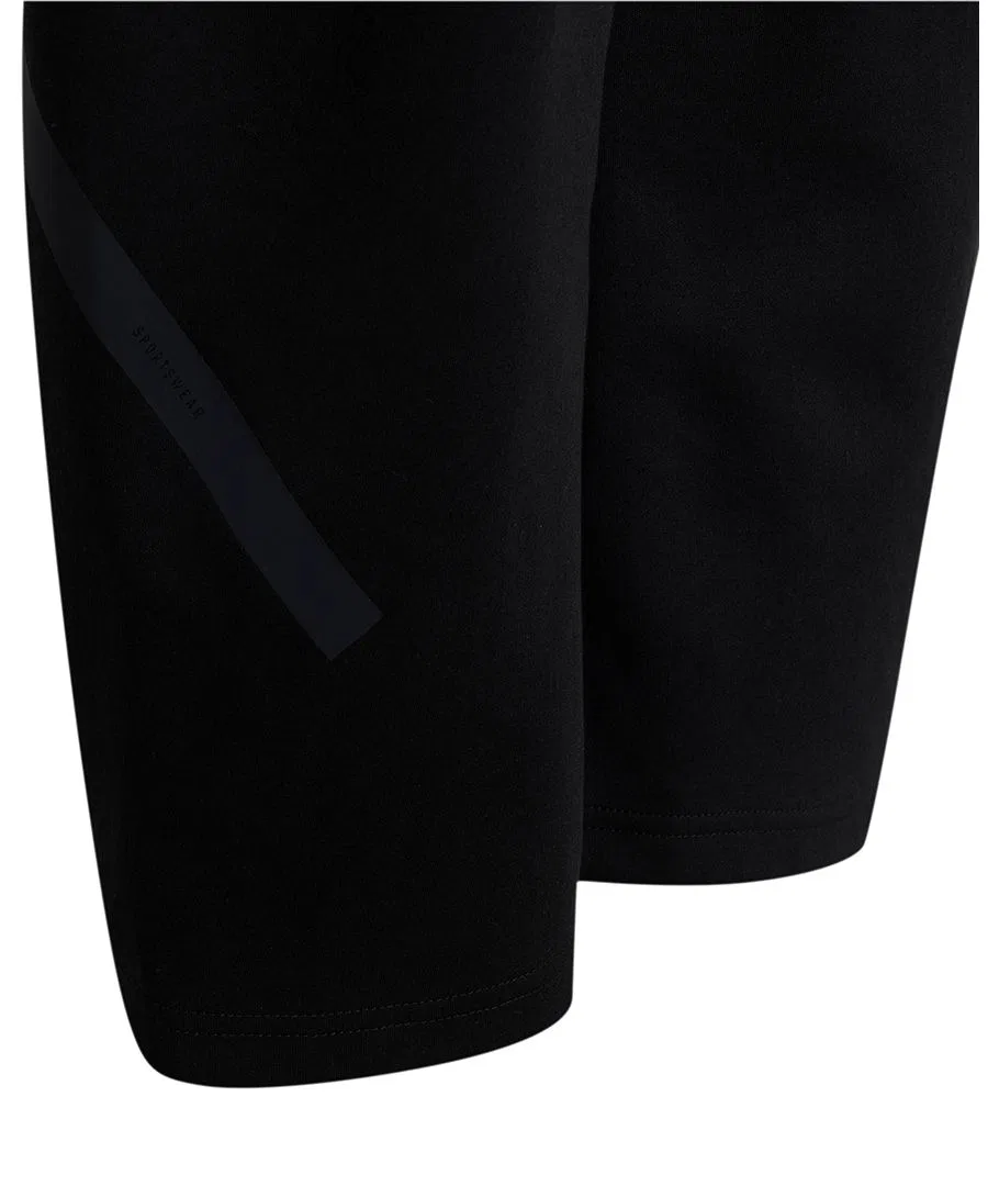 Брюки спортивные с регулируемым поясом Z.N.E. adidas, Black Carbon — фото 4