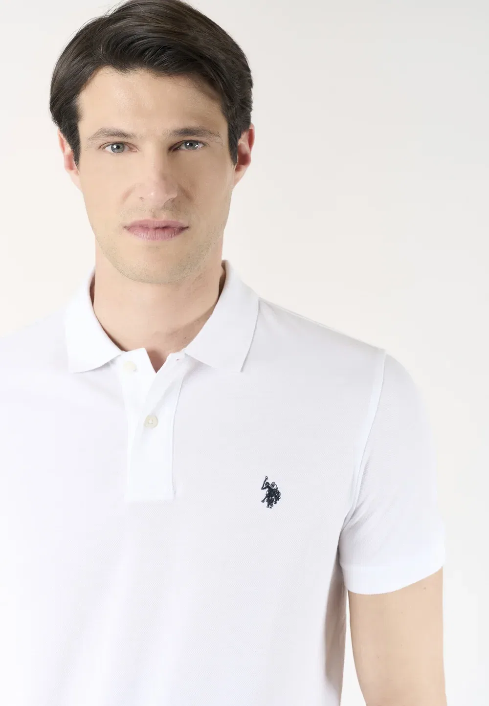 Рубашка поло U.S. Polo Assn., Bianco — фото 4