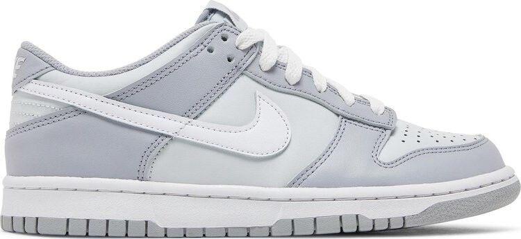 

Кроссовки Nike Dunk Low GS 'Pure Platinum Wolf Grey', серый