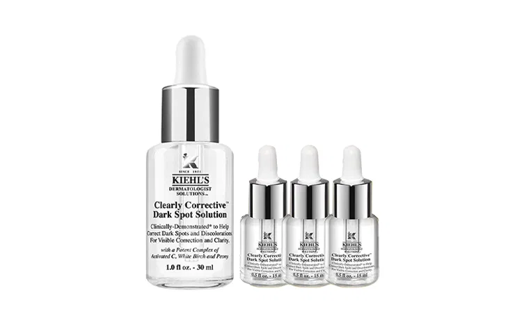 Набор сывороток для лица с эффектом осветления пигментации Kiehl's An Bai Bottle, 30 мл