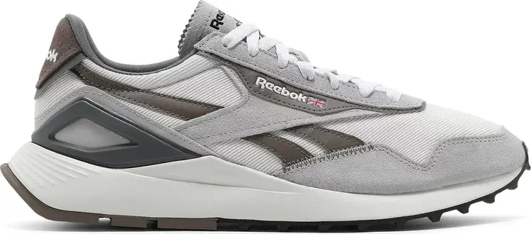 

Кроссовки classic leather legacy az 'pure grey' Reebok, серый