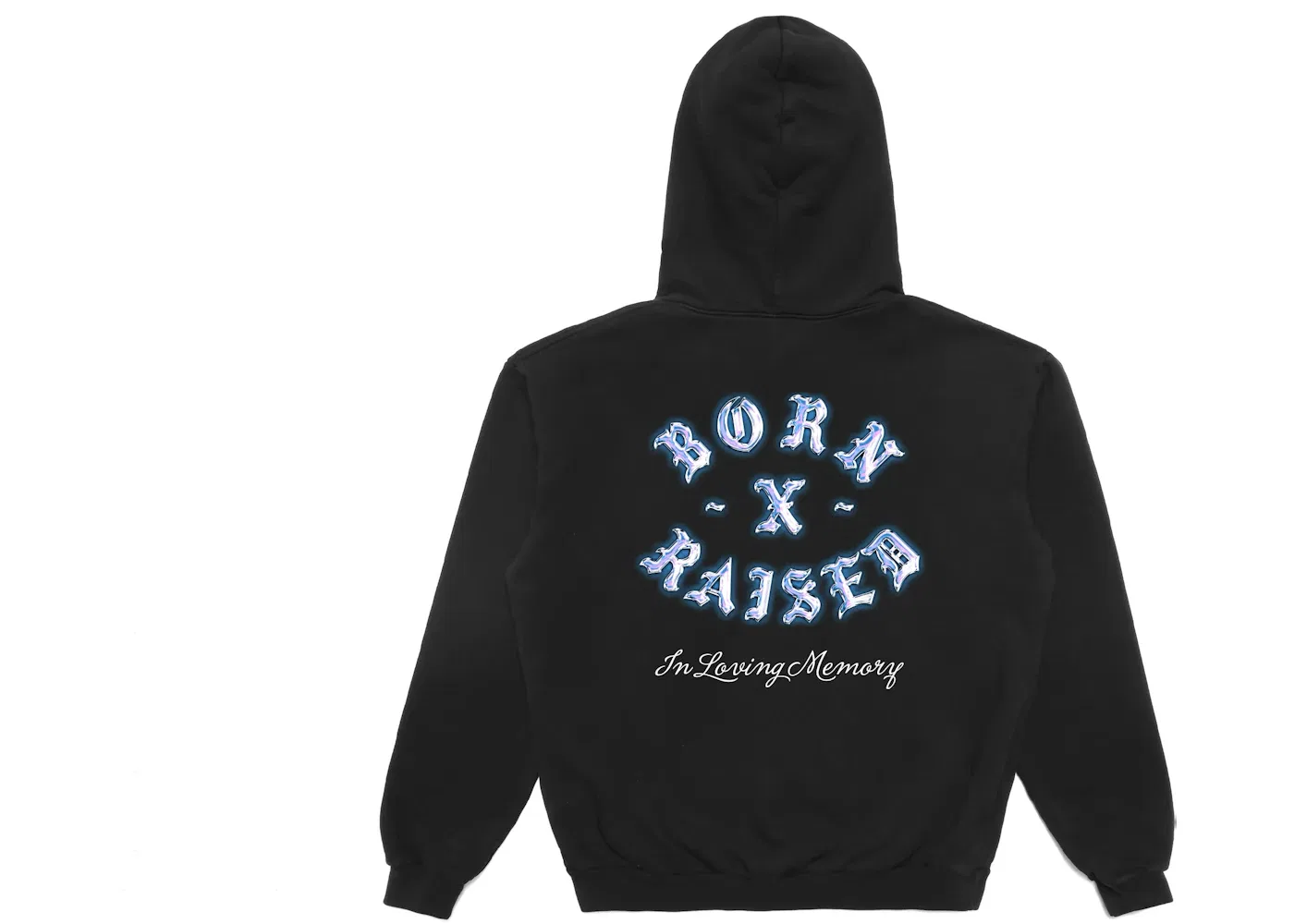 Мужская худи Nike SB Born X Raised In Loving Memory Rocker, Black