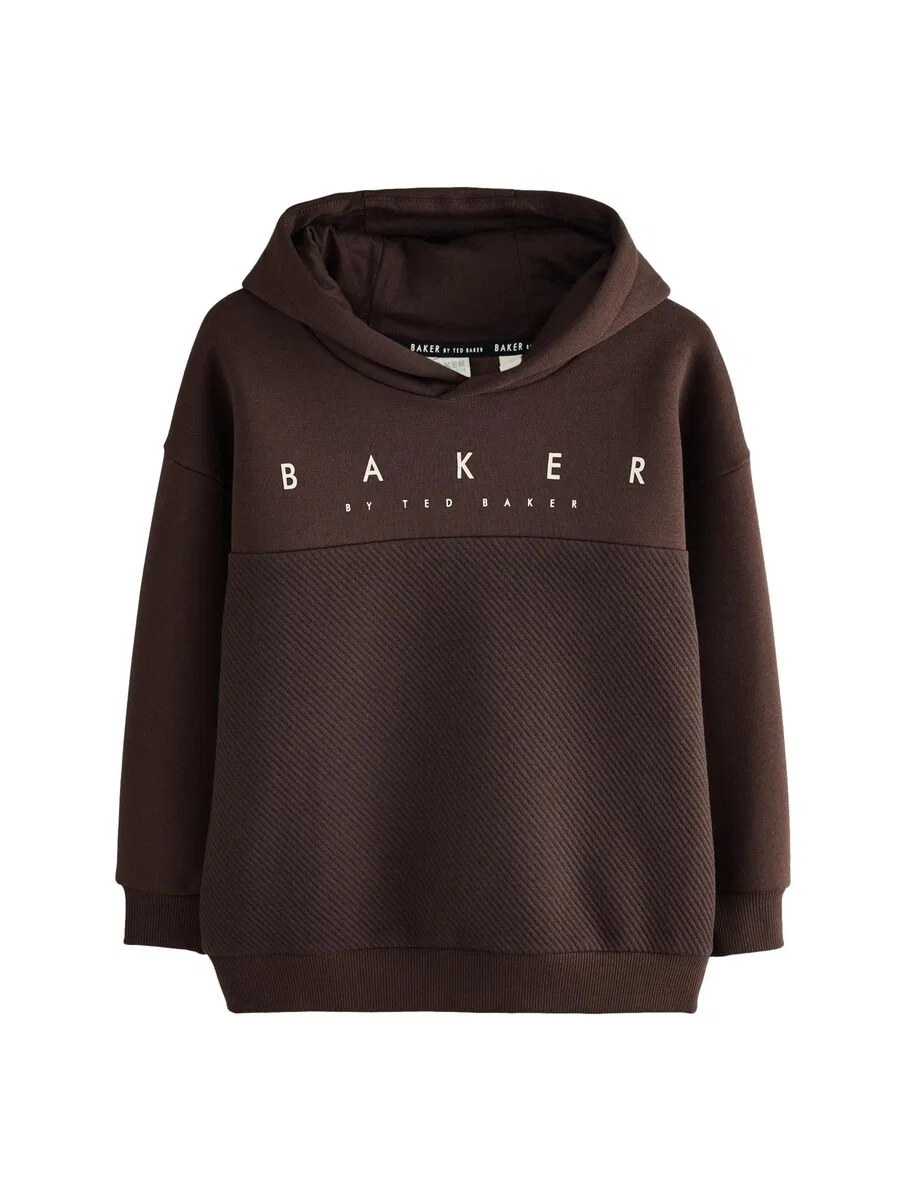 Толстовка Baker by Ted Baker коричневого цвета
