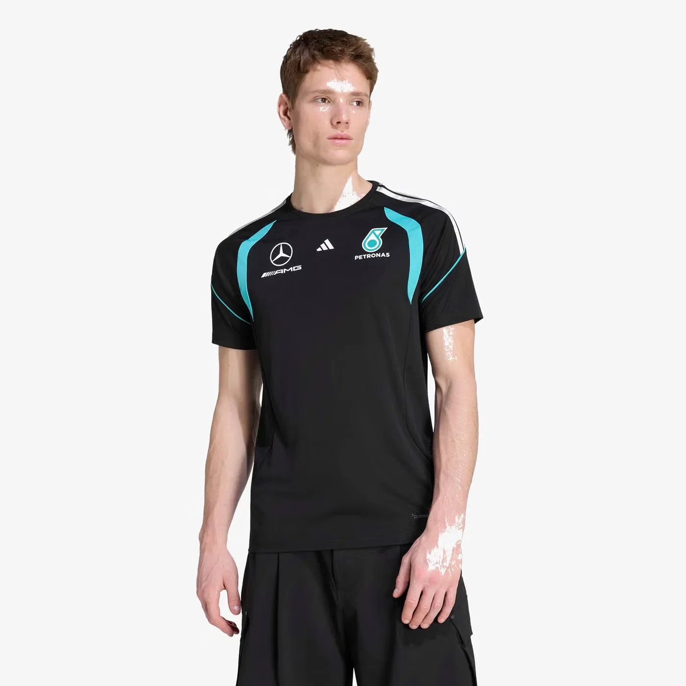 Джерси с длинным рукавом Mercedes - AMG Petronas Formula 1 Team Mechanics Adidas, черный — фото 2