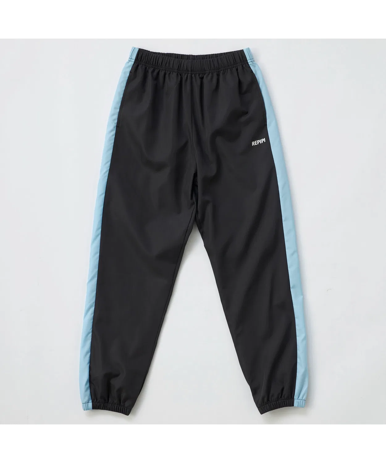Детские спортивные брюки с контрастной отделкой, легкие, repipi armario, Black Blue
