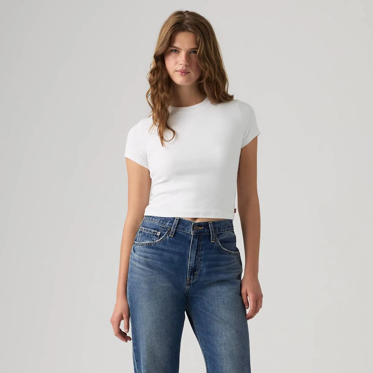 Незаменимая детская футболка Levi's, Bright White - White — фото 3