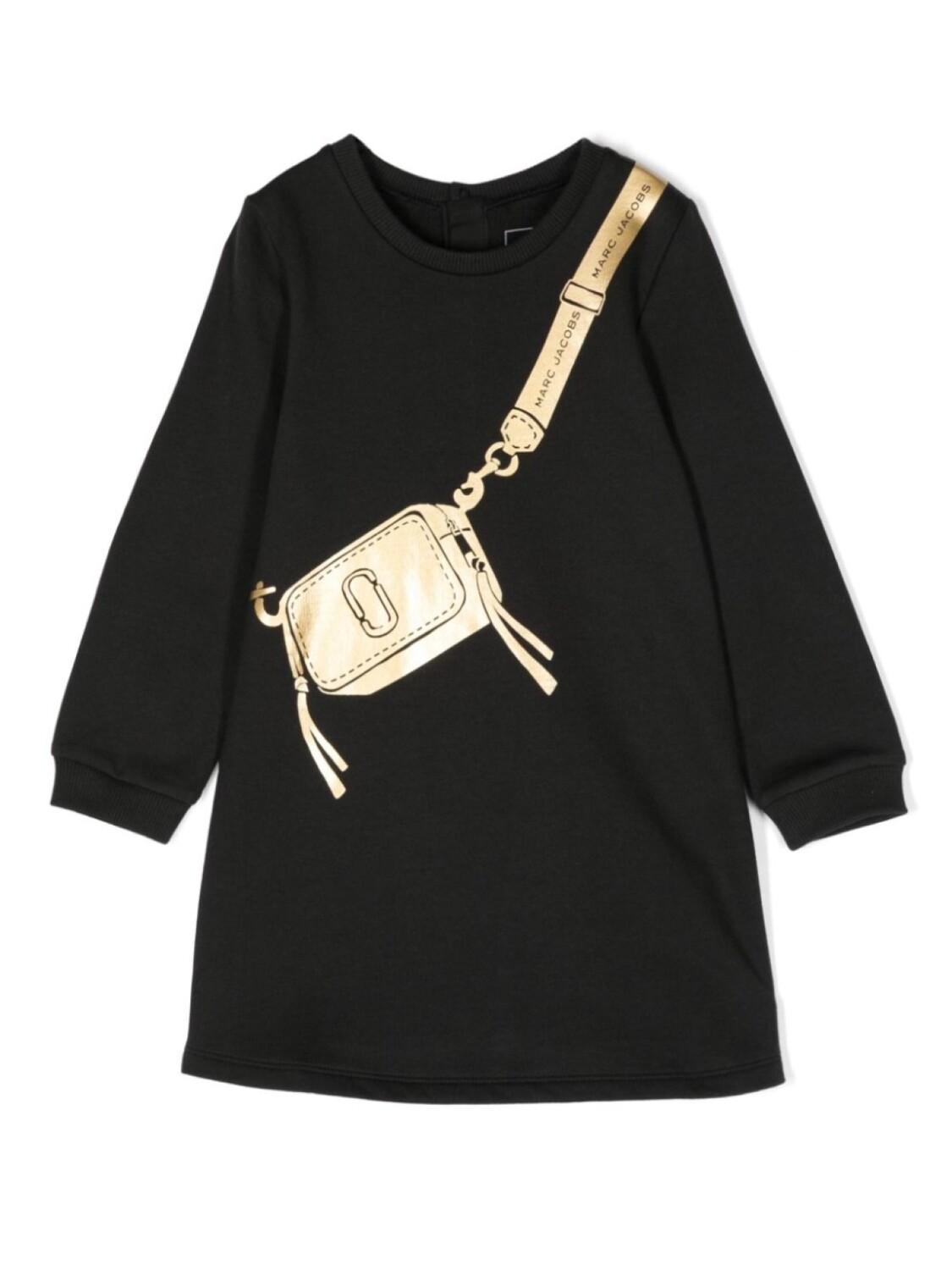

Marc Jacobs Kids платье с принтом сумочки, черный