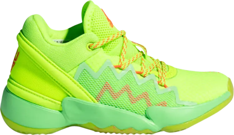 

Кроссовки Adidas Marvel x D.O.N. Issue #2 Little Kids 'Spida Sense', зеленый