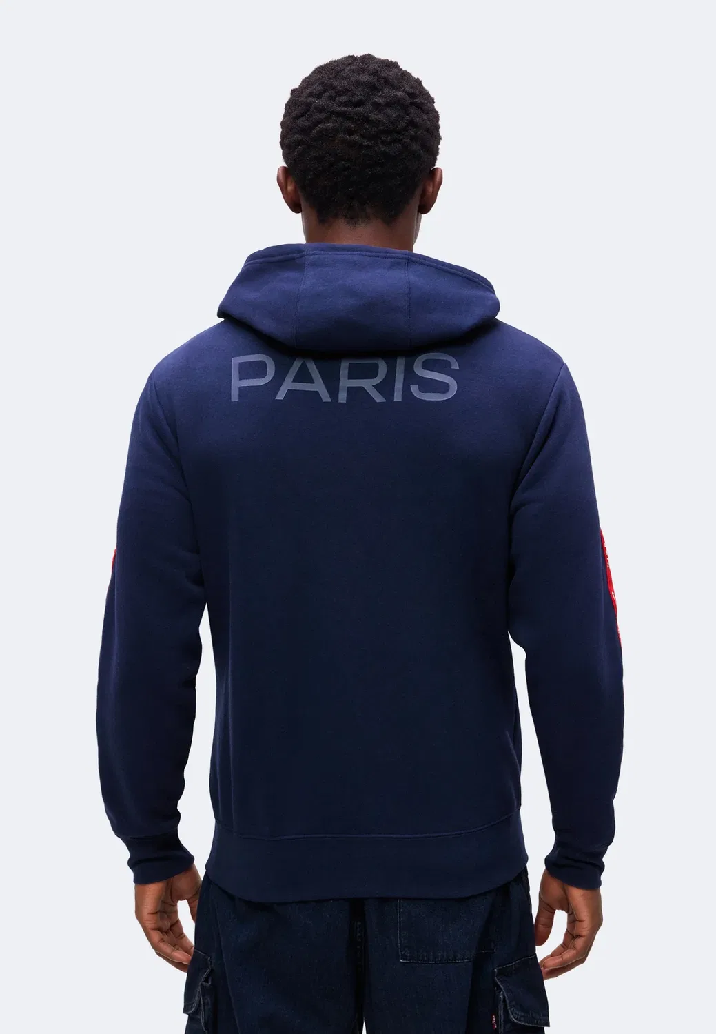 Худи ПСЖ - клубная одежда Nike Performance, College Navy/White