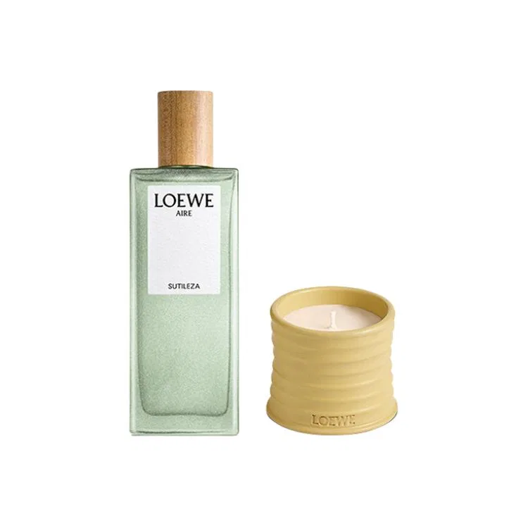 Женский парфюмерный набор LOEWE, 50 мл + 170 г, Miracle Sky Light Honeysuckle Flowers, LOEWE, Multicolor