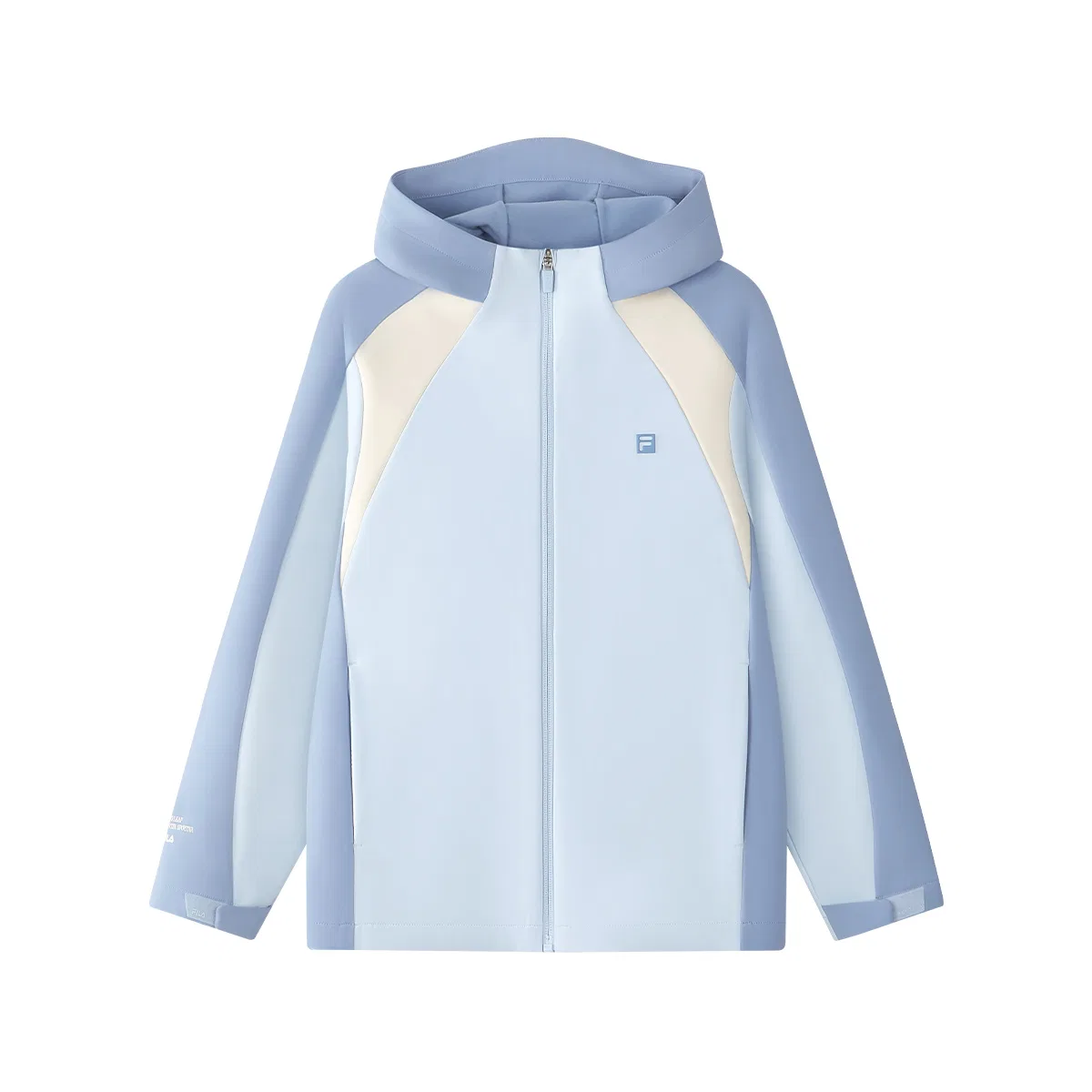 Детская куртка-худи с капюшоном FILA KIDS, Sea Soul Blue