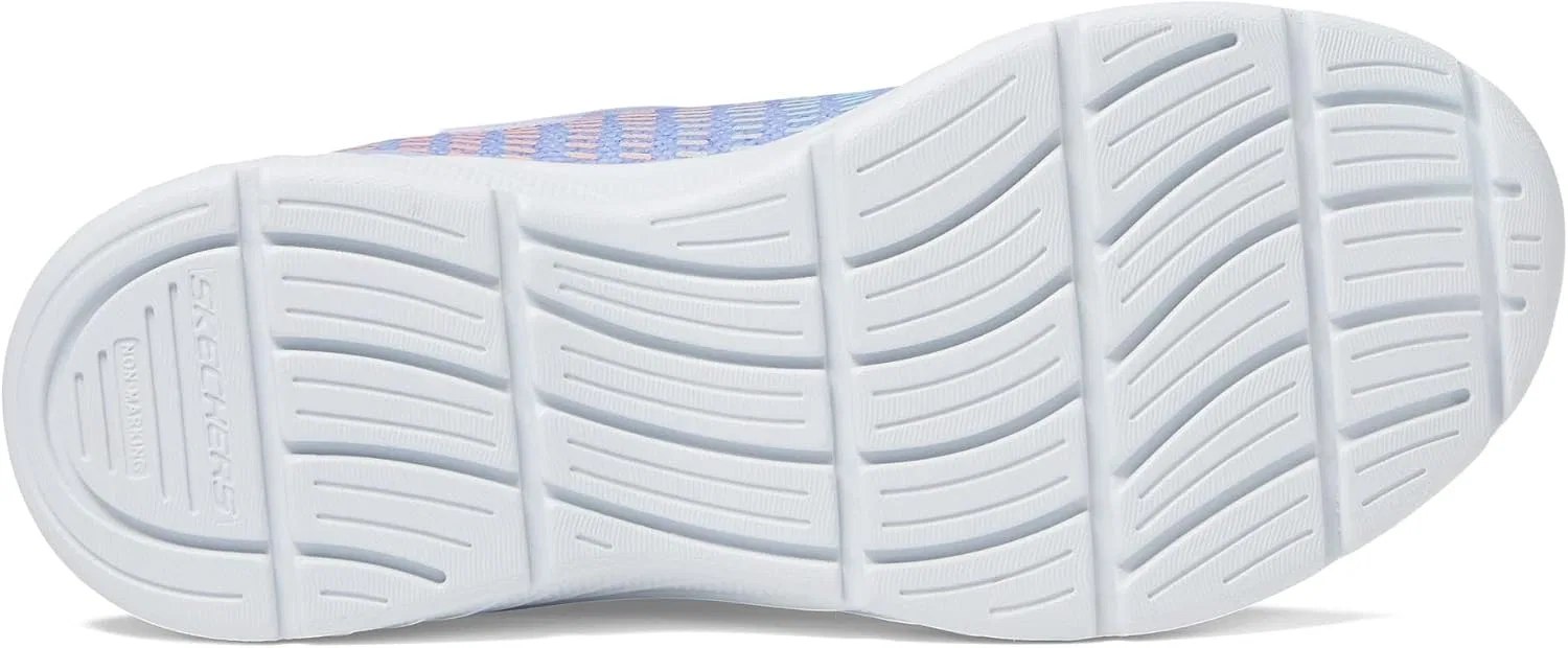 Детские кроссовки для девочек Microspec Plus Skechers, Lavender/Multi — фото 4