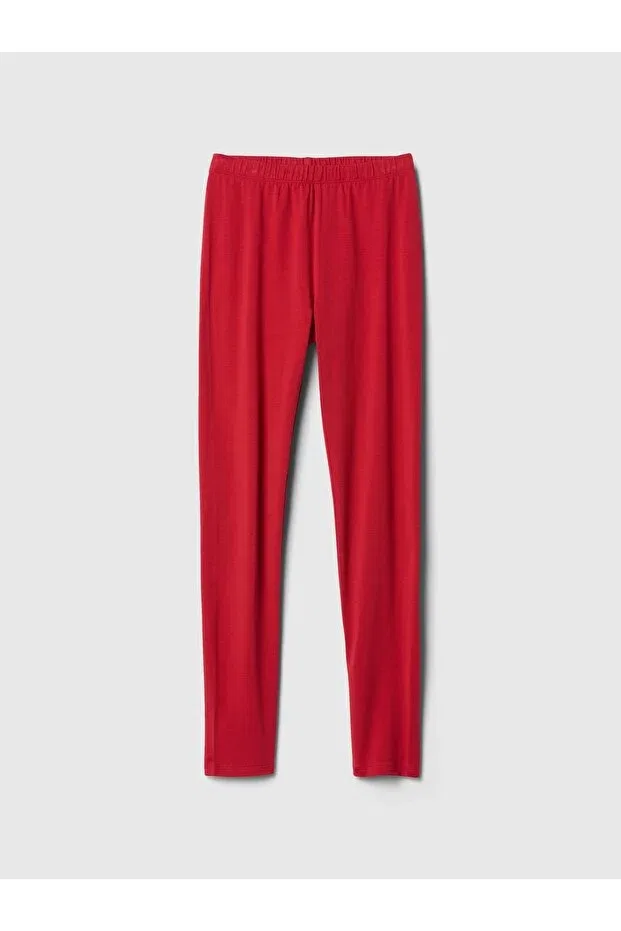 Детские леггинсы для девочек хлопковые Gap, Red-003