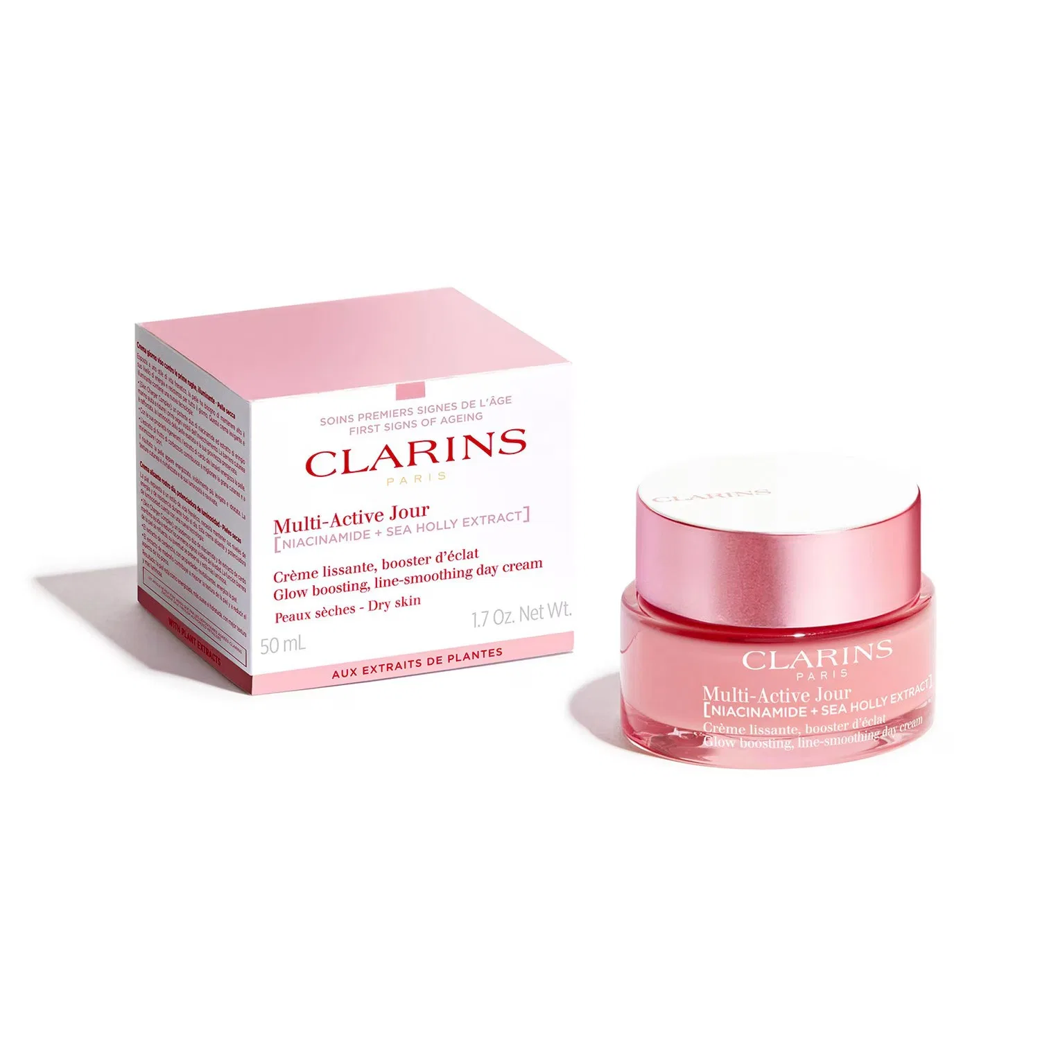 Дневной крем для сухой кожи 50 мл с комплексом Skin Charger, CLARINS — фото 4