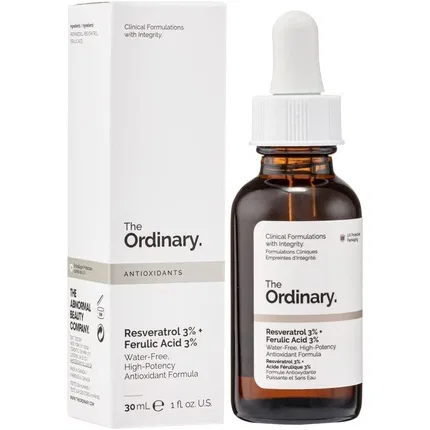 Сыворотка для лица антиоксидантная The Ordinary Resveratrol 3% + Ferulic Acid 3%, 30 мл