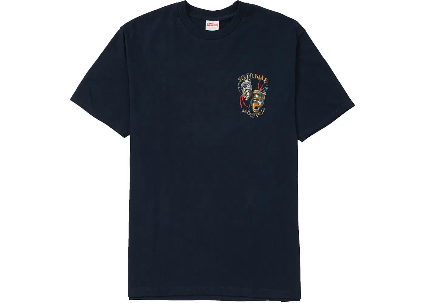 Мужская футболка с принтом Laugh Now Tee Supreme, Navy