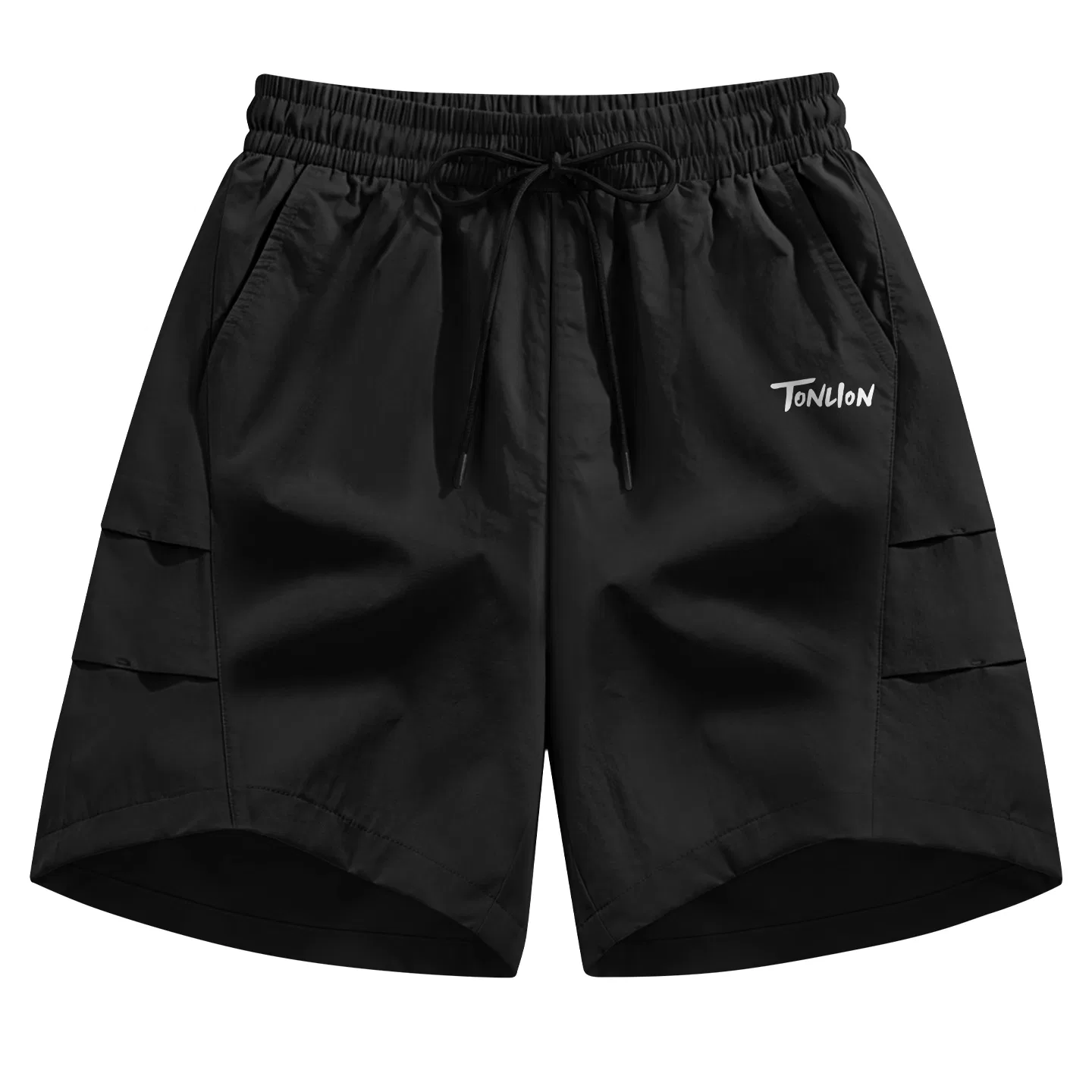 Детские шорты свободного кроя с карманами Tonlion, Цвет: Paratrooper shorts shallow rice — фото 3