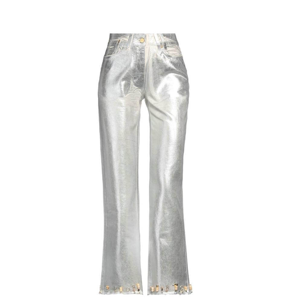 

Джинсы Jacquemus Bootcut, серебристый