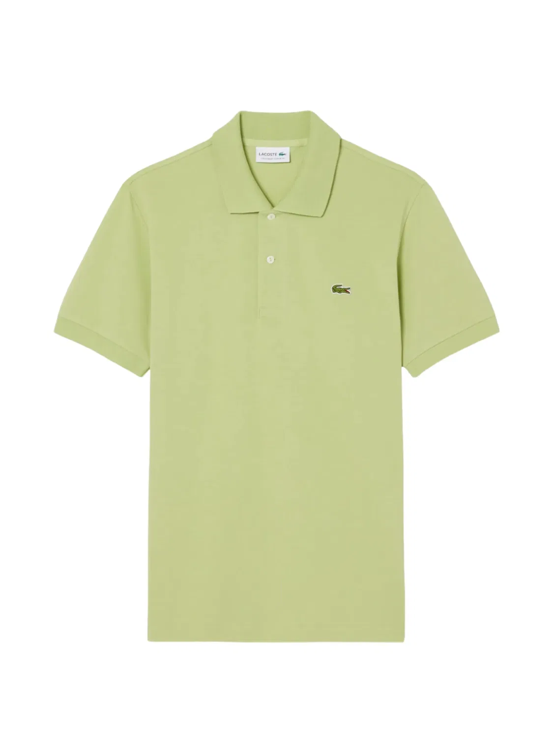 Поло L.12.12 зеленое Lacoste, зеленый