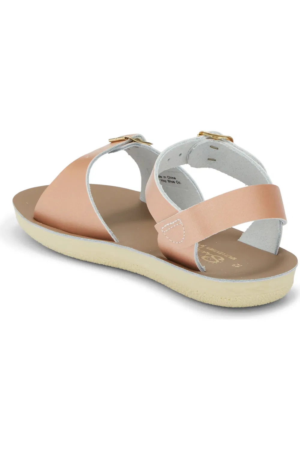 Сандалии детские с регулируемыми ремешками Salt Water Sandals by Hoy, Rose Gold — фото 2