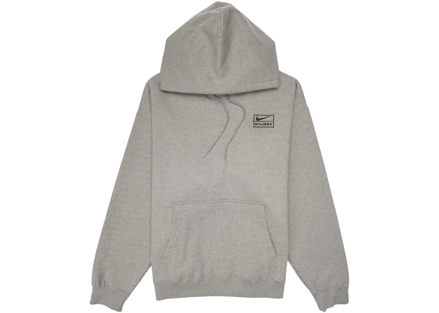 Мужская худи Nike x Stussy Grey