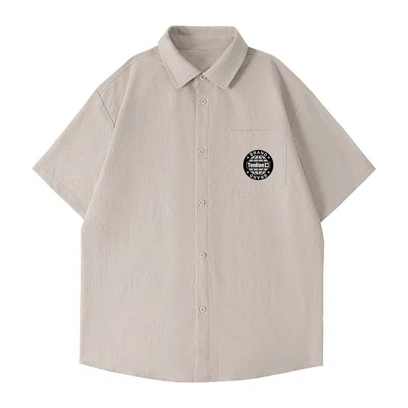 Детская рубашка поло с коротким рукавом Tonlion, Light Beige