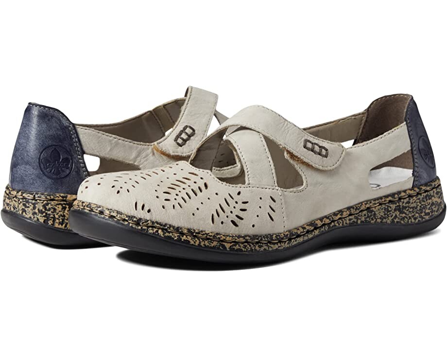 

Туфли на плоской подошве 46375 Daisy 75 Rieker, мрамор