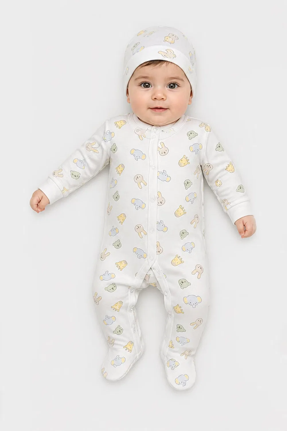 Комплект детский из 5 предметов Rock-A-Bye Baby Boutique, белый