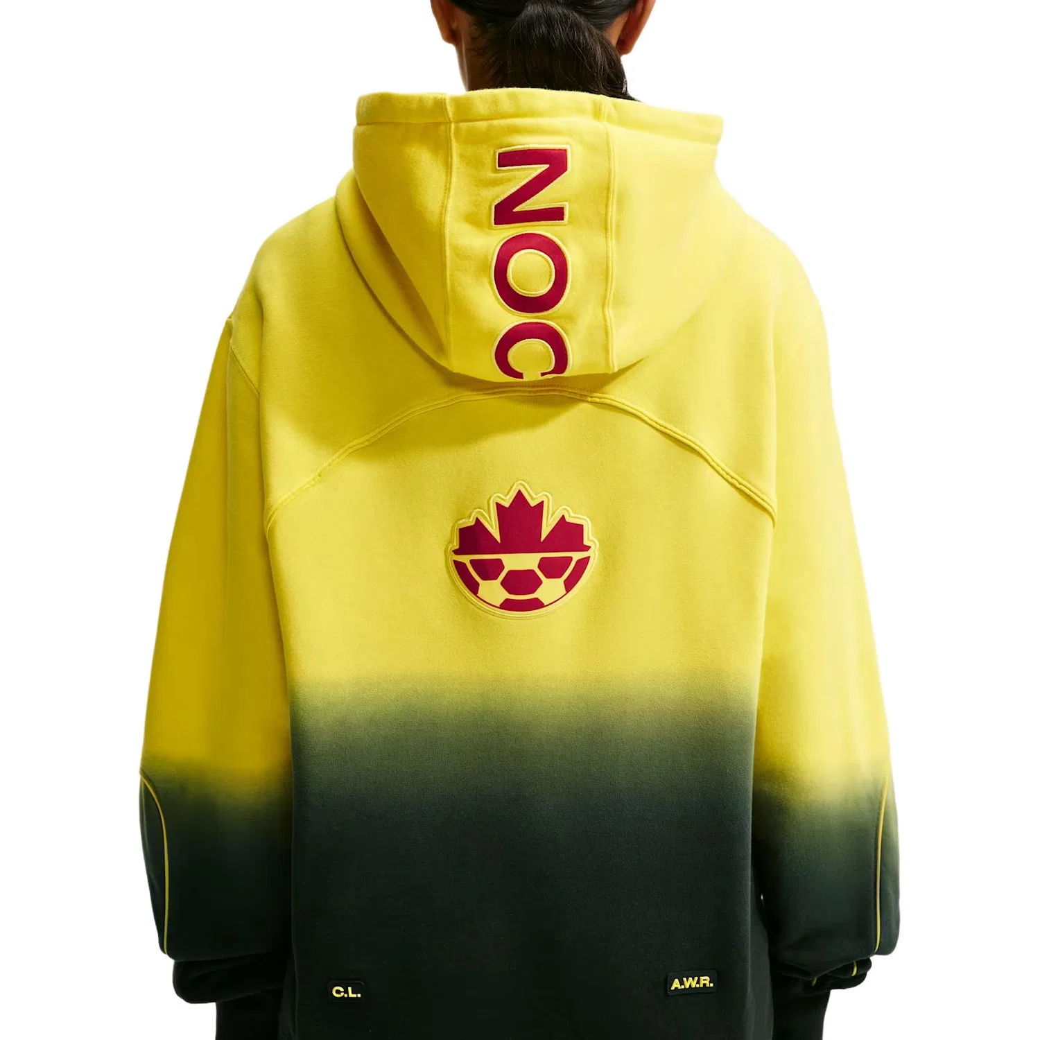 Детское худи Nike X Nocta, Yellow Green — фото 3