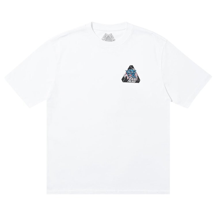 

Футболка Palace Ripped T-Shirt 'White', белый