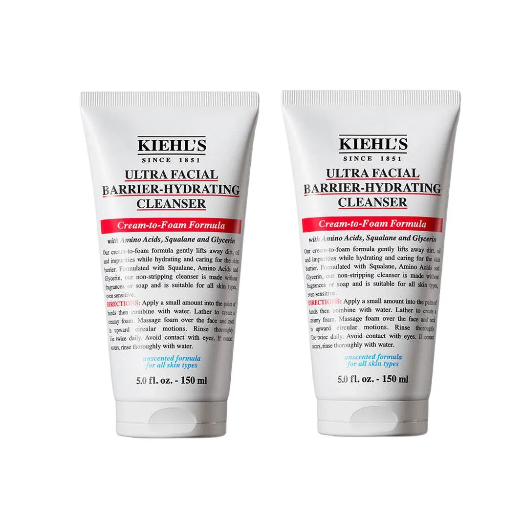 Очищающая пенка Kiehl's High Moisture Little Foam Cleanser, 150 мл*2, Kiehl's