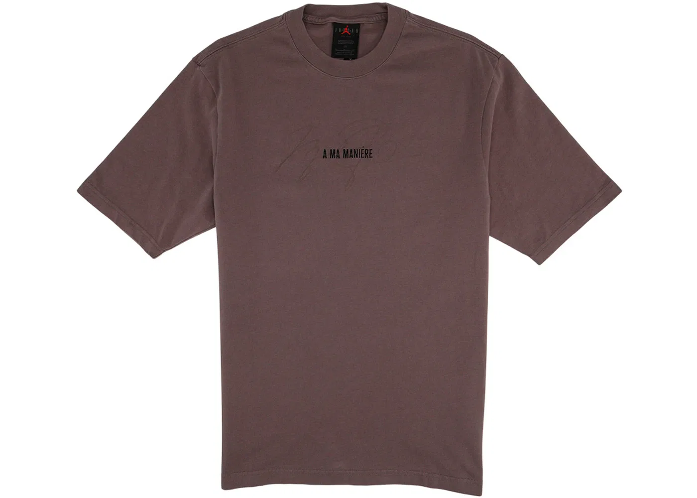 Детская футболка с принтом Jordan x A Ma Maniere T-shirt, Clay