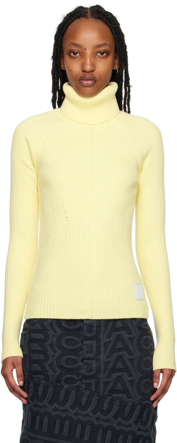 

Желтая водолазка The Ribbed Marc Jacobs, Желтый, Желтая водолазка The Ribbed Marc Jacobs