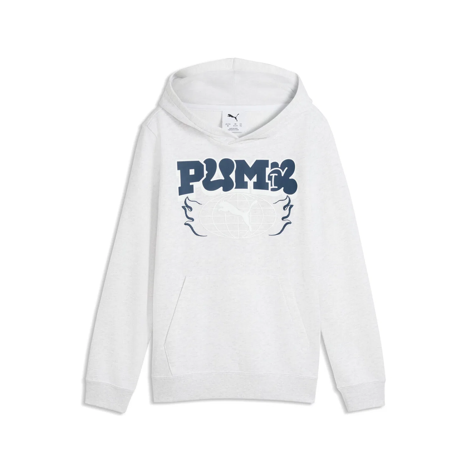Детское худи с принтом MID 90s Puma, Weiss