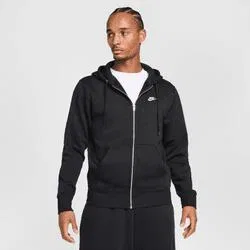 Мужское худи Nike Club, Черный