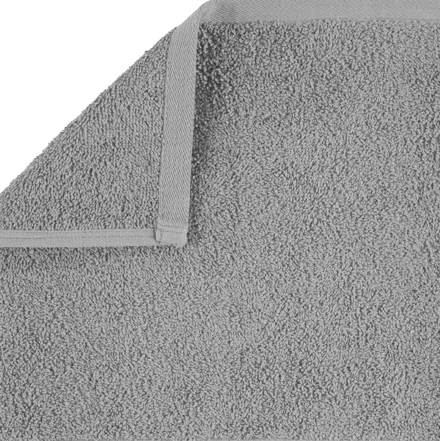 Мочалка для лица 4 шт, Towelbay, Light Grey, 30x30 см, 600 г/м² — фото 4