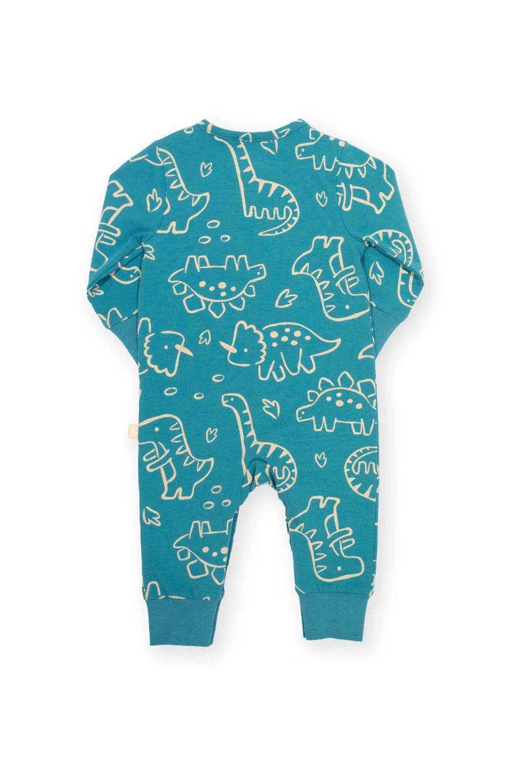Детский боди-комбинезон с принтом Baby Doodle Dino Kite, Blue — фото 4