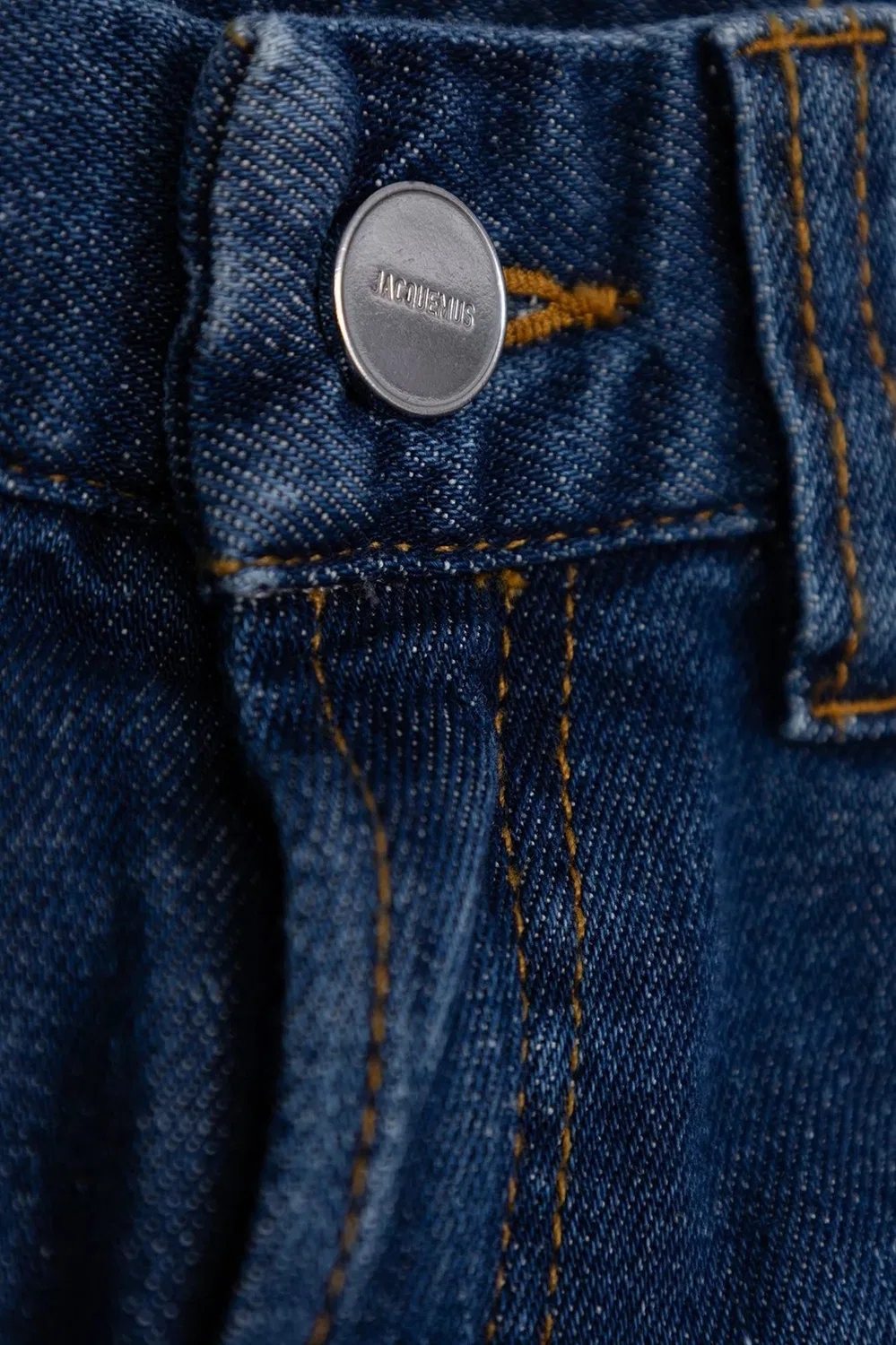Джинсы из хлопкового денима Kids Le De Nimes Jacquemus, Blue — фото 3