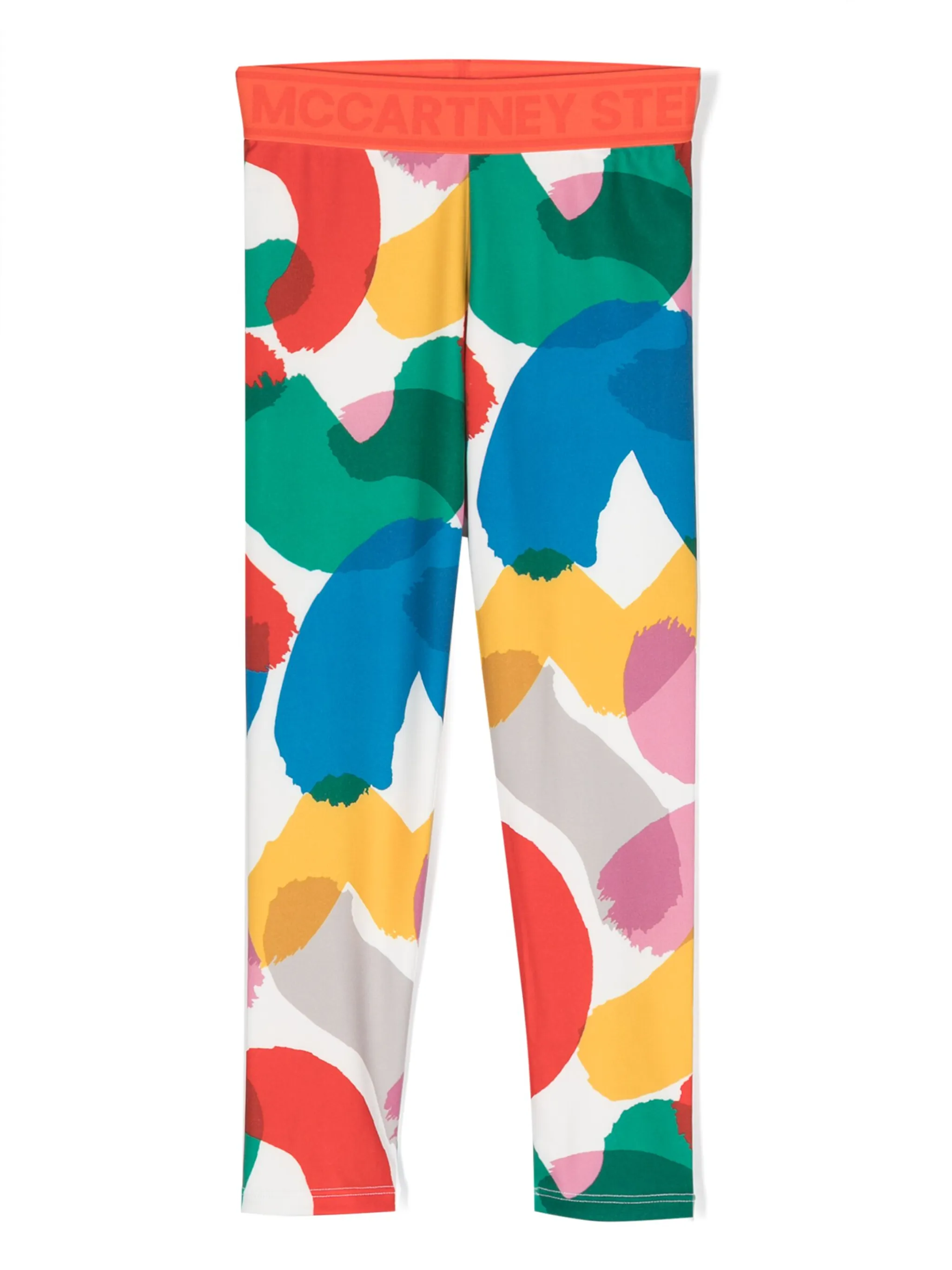 

Легинсы с логотипом Stella Mccartney Kids, оранжевый