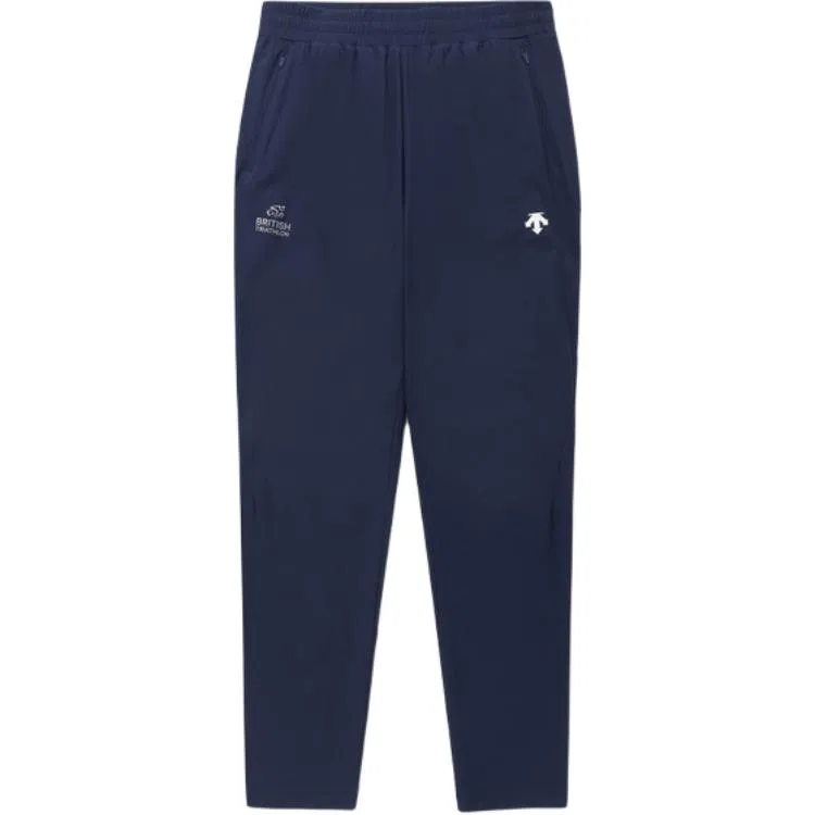 Детские трикотажные спортивные штаны DESCENTE, Marine Blue