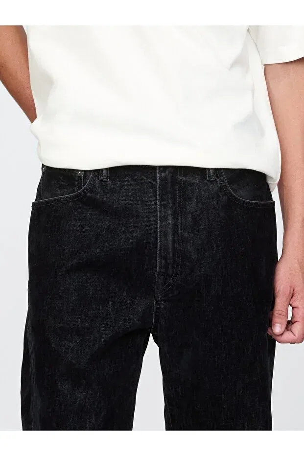 Мужские джинсы свободного кроя Gap, Navy Blue 000 — фото 3