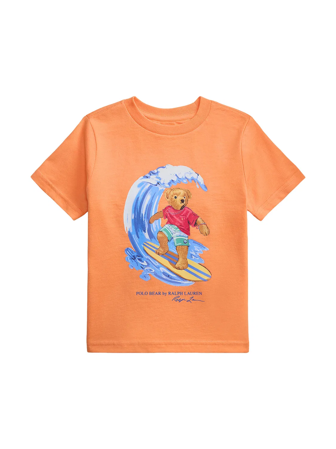 Футболка стандартного кроя для мальчика Polo Ralph Lauren, оранжевый
