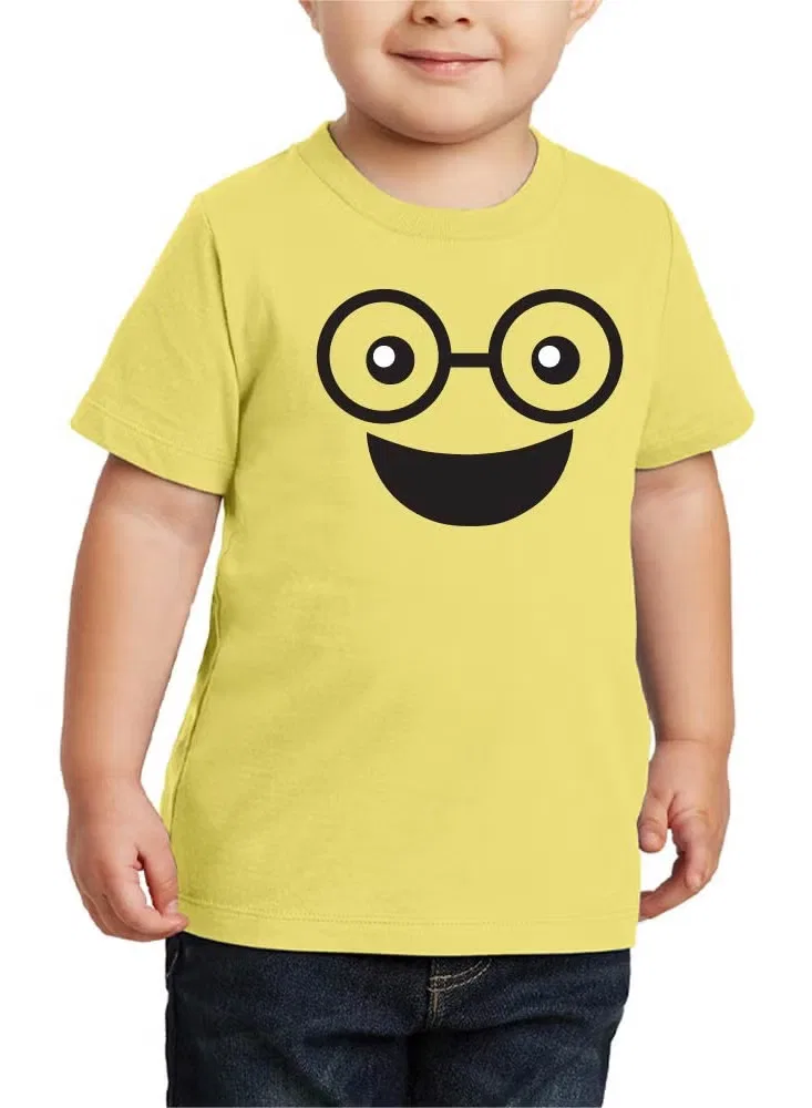 Комплект футболок с принтом смайликов Printshop4Me, желтый — фото 3