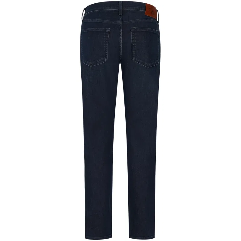 Мужские джинсы зауженные Calvin Klein, Denim Black Blue — фото 3