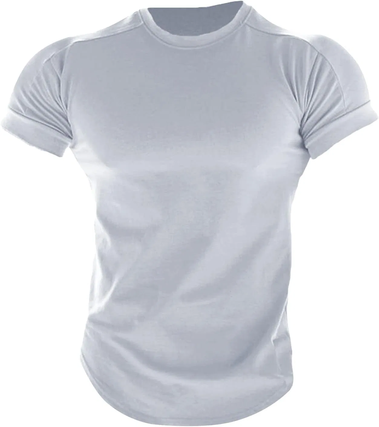 Мужская спортивная компрессионная футболка Military Stretch Cotton, Grey