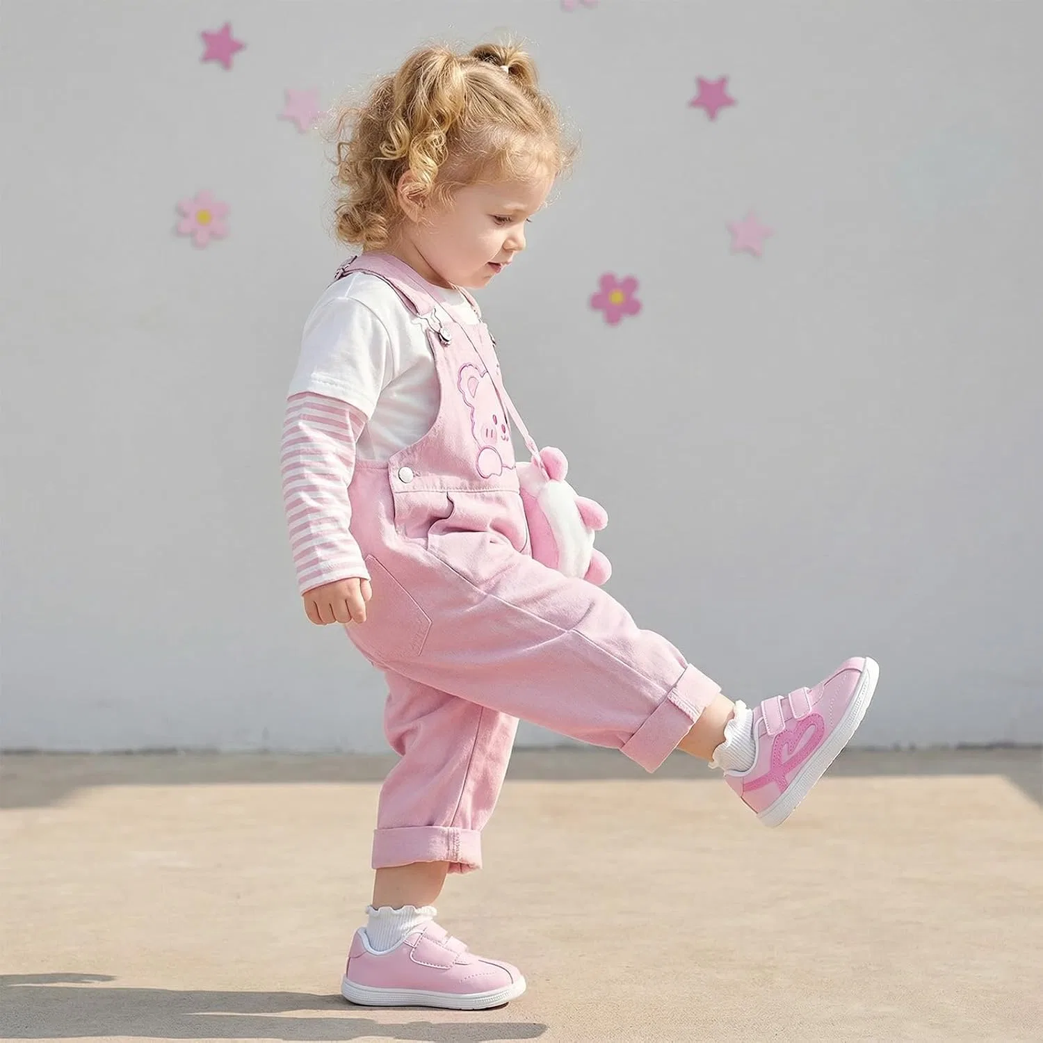 Детские кроссовки с широким носком Zero Drop STQ, Water Pink — фото 2