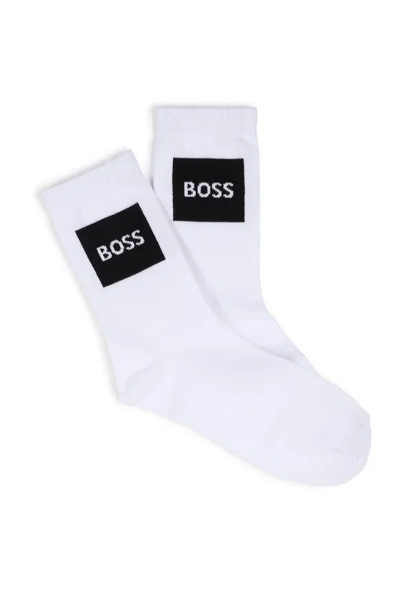 Набор из 3 пар носков (унисекс) Boss Kidswear, белый — фото 4