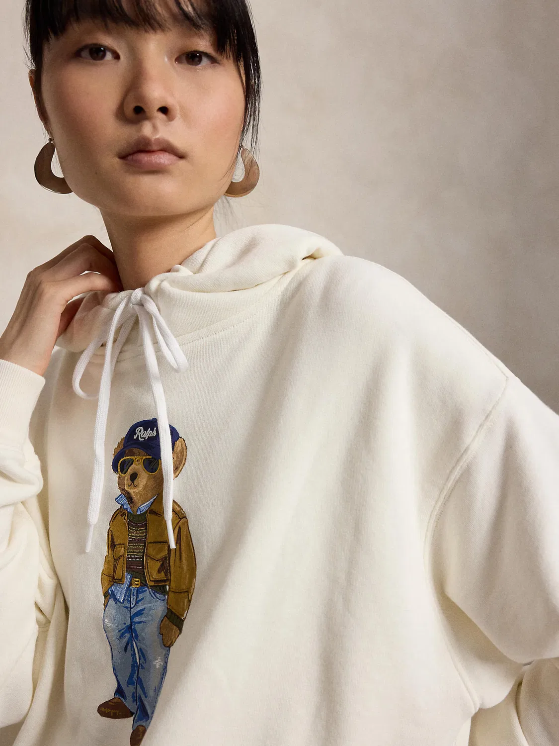 Свитшот Polo Ralph Lauren ISLAND белого цвета — фото 3