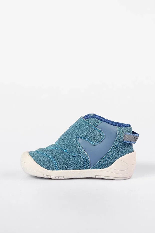 Детские ботинки для девочек повседневные с коротким каблуком Ago basic baby boy denim boots Vicco, Kot — фото 2