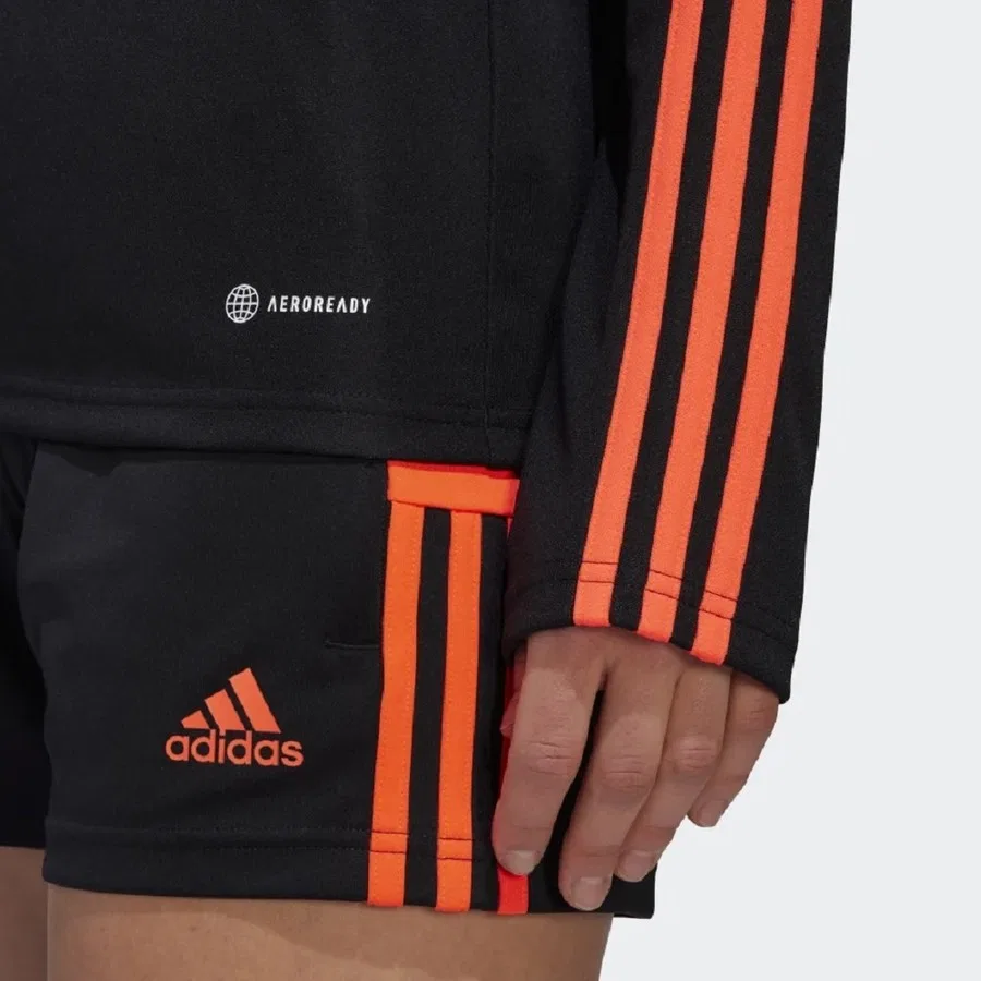 Женский свитшот с молнией Tiro Essentials adidas, Черный — фото 4